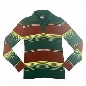 Vintage Gary Reed Striped Polo